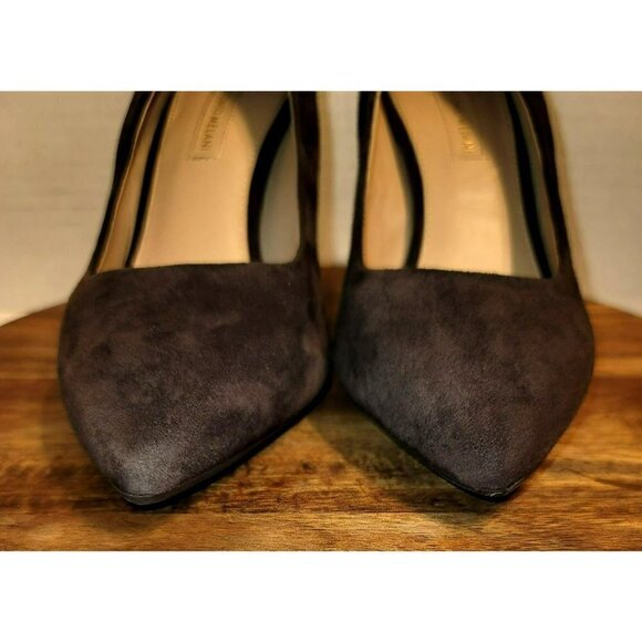 Antonio Melani Ohelo 100% Suede Leather Mid Pointed Toe Pumps Heels - Size 7M - Picture 3 of 9